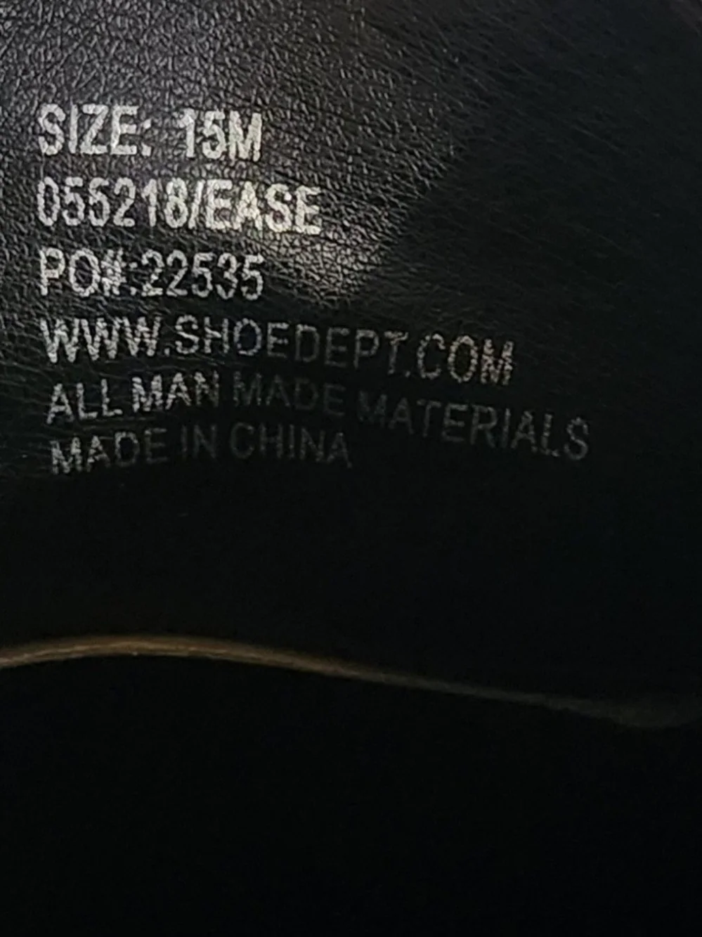 Men's Black Leather Lace-Up Derby Shoes